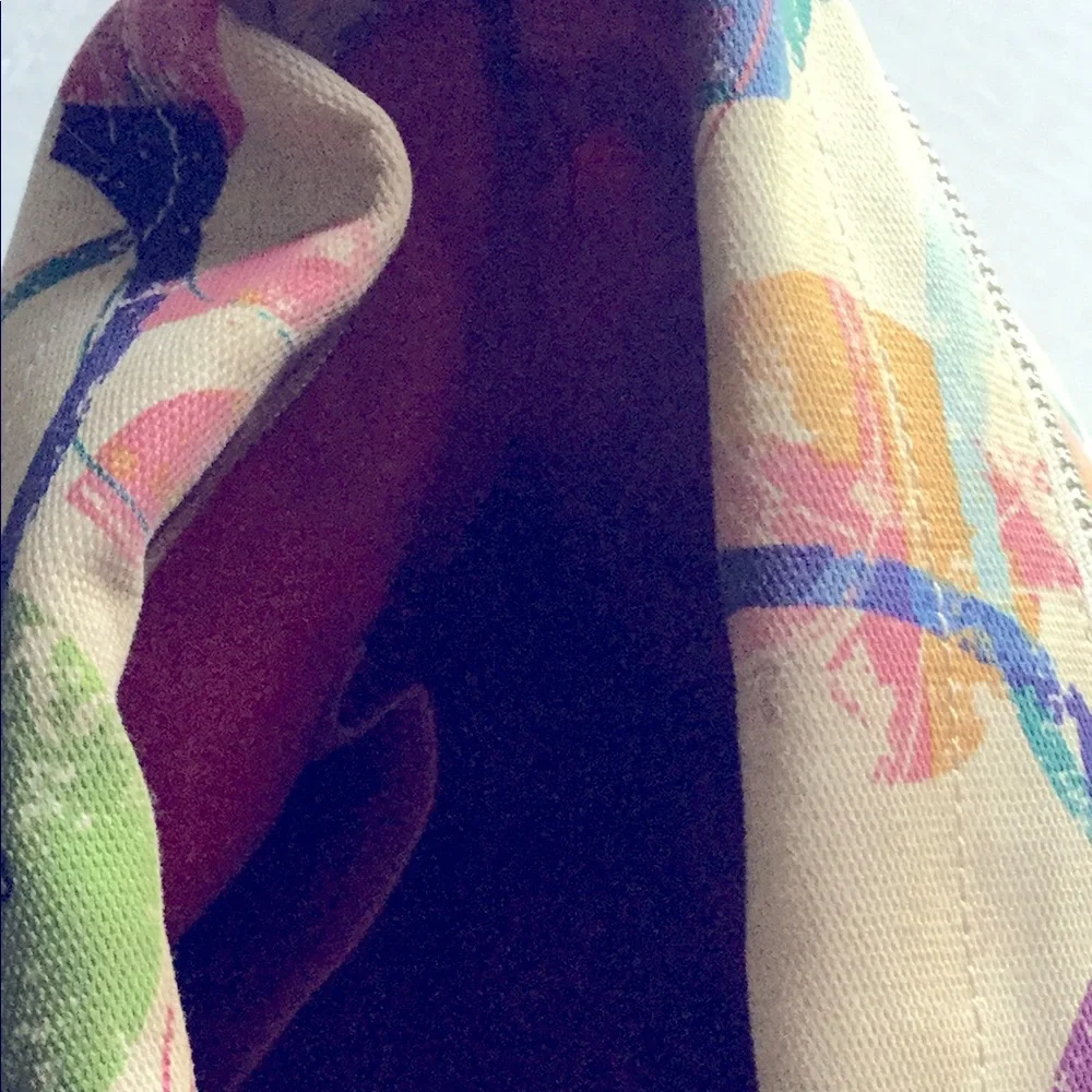 Coach multicolored shoulder bag